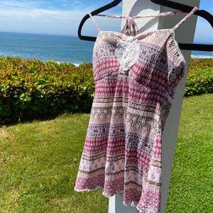 BoHo Top Size Small l Missing Size Tag Measures XS